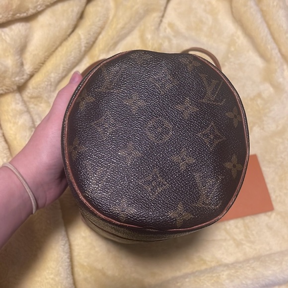 LV MONOGRAM PAPILLON VINTAGE BAG WITH LOCK AND KEY#302 AND LV PAPER CARD HOLDER! - Picture 4 of 15